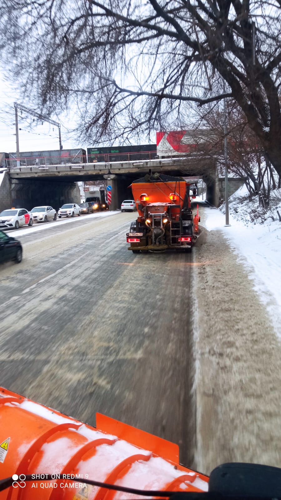 Расчистка дорог от снега