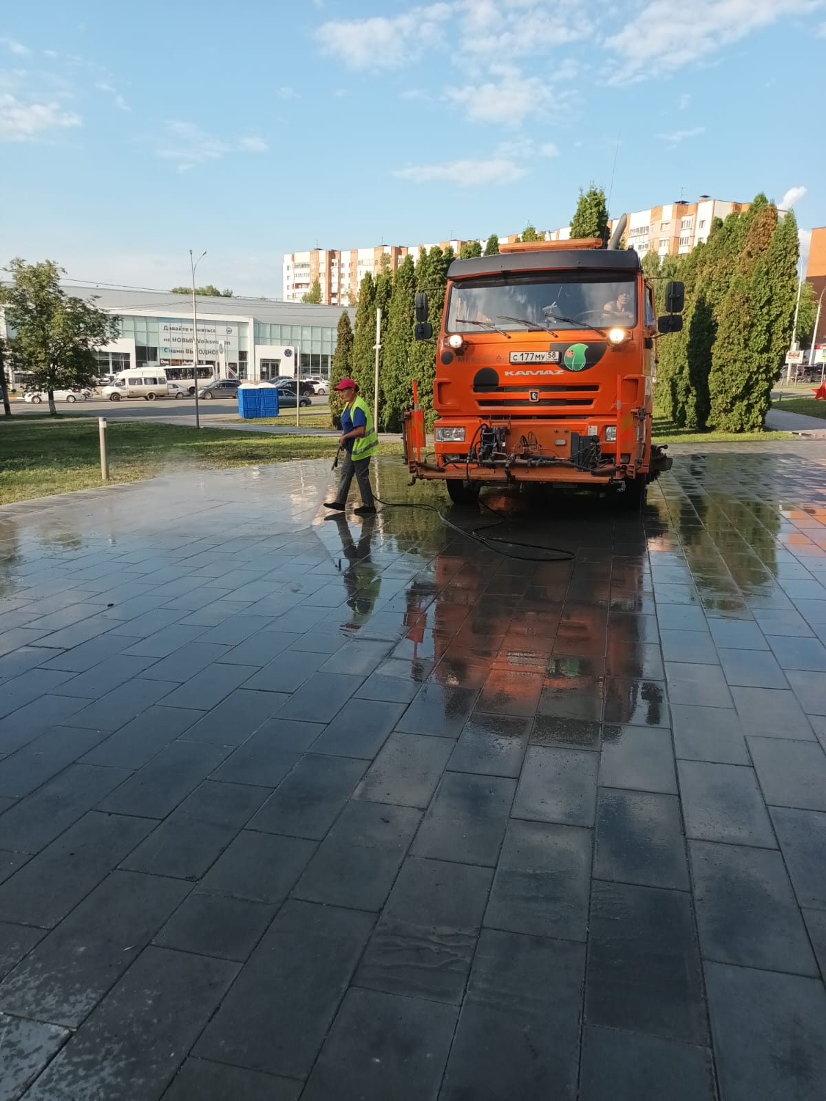 Мойка стеллы Парк 40 лет Победы