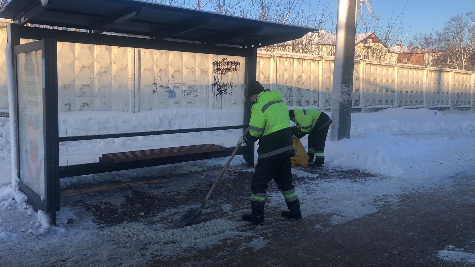 Снегопад в пензе сегодня